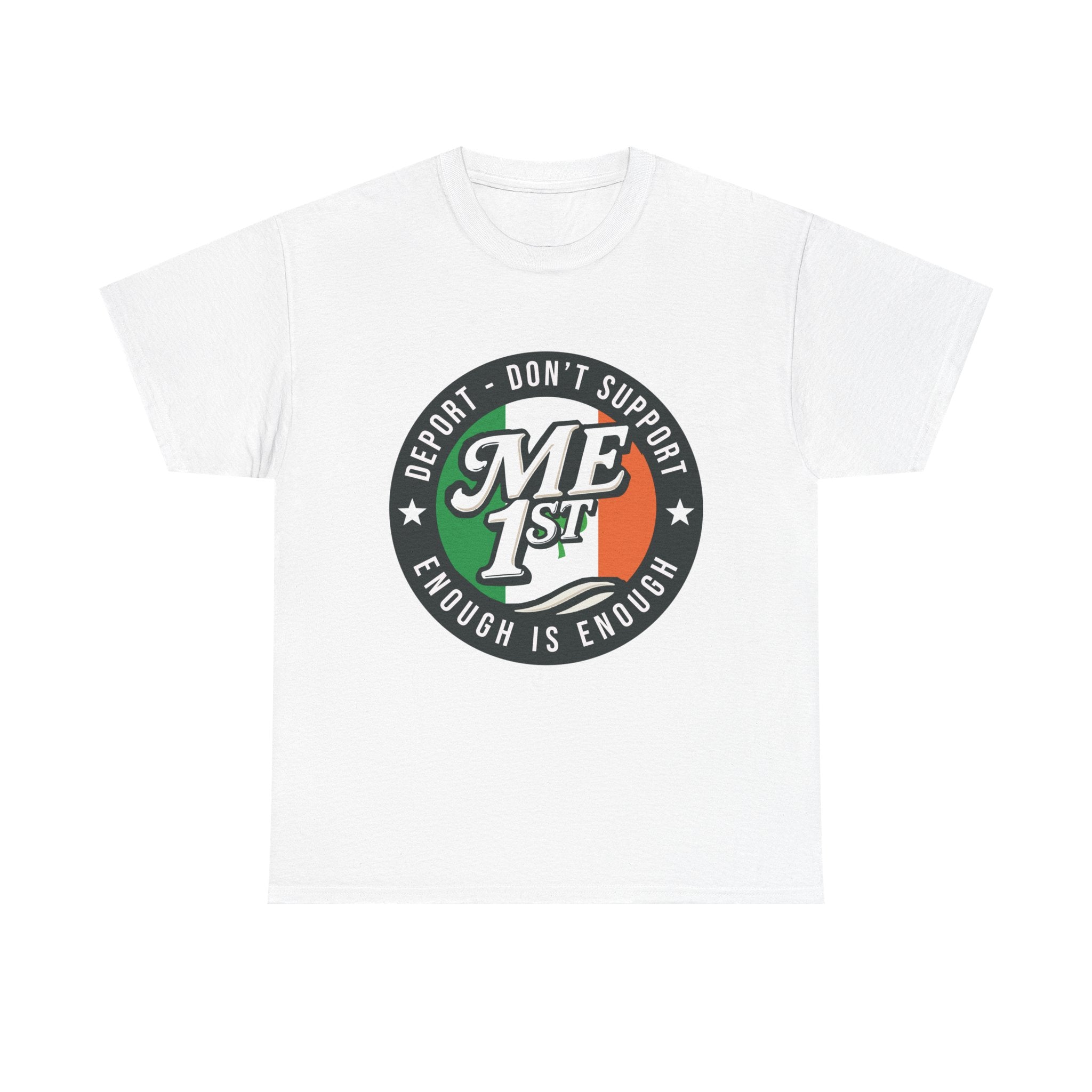 IRELAND: 'DEPORT - DON'T SUPPORT' / 'ENOUGH IS ENOUGH'